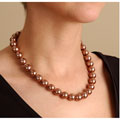 Mother of Pearl Shell Bead 18-inch Necklace