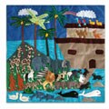 Triumphant Noahs Ark Applique Wall Hanging (Peru)