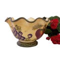 Tuscan Collection Hand-painted Fruit Bowl