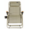 Lounge Lizard Salt & Pepper Folding Travel Chair