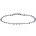 14k White Gold 1-1/4ct Diamond Tennis Bracelet (I-J, I1-2)