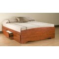 Chelsea Cherry Full/ Double Platform Storage Bed