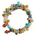 Pearl and Quartz 'Rainbow Solstice' Bracelet (Thailand)