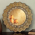 Hand-painted Marigold Mirror (Peru)