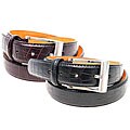 Boston Traveler Men's Croc Finish Belts