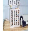 White Sliding Door Media Cabinet