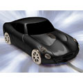 Logisys Black T-coupe Optical Mouse