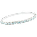 Sterling Silver Blue Topaz Bangle