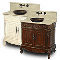 Chateau 38-inch Metal Bowl Vanity