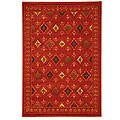 Top online resources for Area rugs Decoorary Fine-spun Regal Terracotta Area Rug (4' x 5'7)