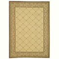 Indoor/ Outdoor Bay Natural/ Brown Rug (2'7 x 5')