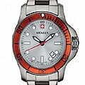 Wenger Women's Orange Battalion III Diver Watch