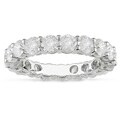 18k Gold 4ct TDW Round Diamond Eternity Band (G-H, I1-I2)
