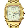 Seiko Men's Chronograph Goldtone Watch