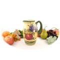 Tuscan Collection Handpainted Water Pitcher