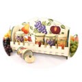 Tuscan Collection Handpainted 5-piece Spice Rack