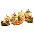 Tuscan Collection Deluxe 4-piece Canister Set