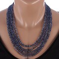 Iolite Multi-strand Necklace