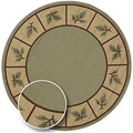 Cafe Series Indoor/ Outdoor Rug (8'9 Round)