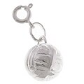 Sterling Silver Volleyball Sport Charm