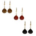 Charming Life 14k Goldfill Gemstone Briolette Earrings (Case of 3)