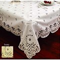 Cut Work Design Embroidered Tablecloth