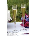 Modern Flare Toasting Flutes