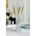 Vase and Toasting Flute Set