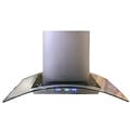 Cavaliere-Euro 30-inch Island Mount Range Hood