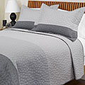 River Rock Coverlet Set - Blue