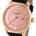Compelling hints on Steel Engraving Prints Stuhrling Original Fonzee Rose Goldtone Watch