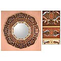 Earth Octagon Flower Mirror (Peru)