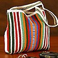 Rebel Colors Wool Handbag (Peru)