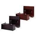 Mayline Corsica 7-Piece Wood Veneer Office Suite