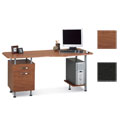 Mayline Eastwinds Espresso Computer Desk with File