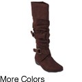 Bamboo by Journee Women's Zen Faux Suede Boots