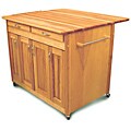 Super Island Plus with Raised Panel Doors & Drop Leaf