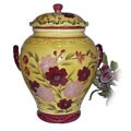 Floral Garden Cookie Jar