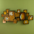 Abstract Leaves Panel Wall Art