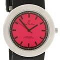 Paul Du Pree Men's Red Dial Sport Watch