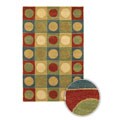 Hand-tufted Avaa Wool Rug (8' x 11')