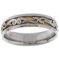 Tacori Platinum 18k Gold Men's Wedding Band