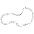 Freshwater Pearl Necklace with Silver Clasp (8-9 mm)