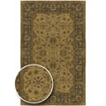 Hand-tufted Camelot Collection Wool Runner (3' x 12')