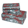 Silvertone Jewelry Boxes (India)