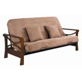 Serta Naples Futon Frame and Bed Package