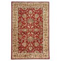 Hand-tufted Gabriela Red Wool Rug (8' x 10'6)