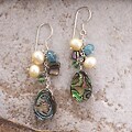'Oceanside Memoirs' Abalone Earrings (USA)