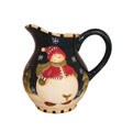 Snowman Delight Hand-painted Water Pitcher