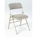 Fabric Cushioned Folding Chairs (Pack of 4)